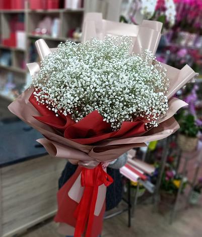 Букет цветов из: Гипсофила в Речицы