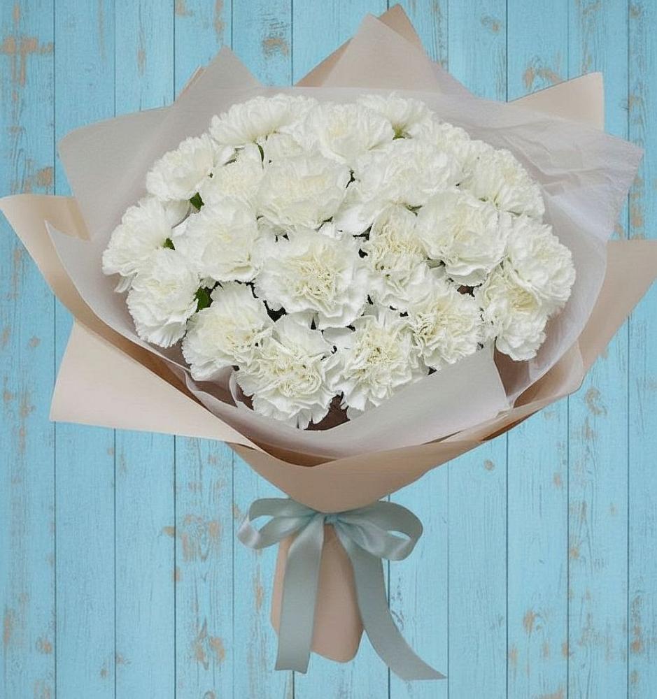 Букет цветов из: Гвоздики в Речицы