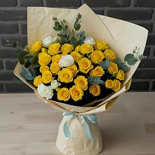 Букет цветов из:  Розы в Речицы