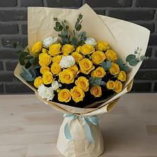 Букет цветов из:  Розы в Речицы