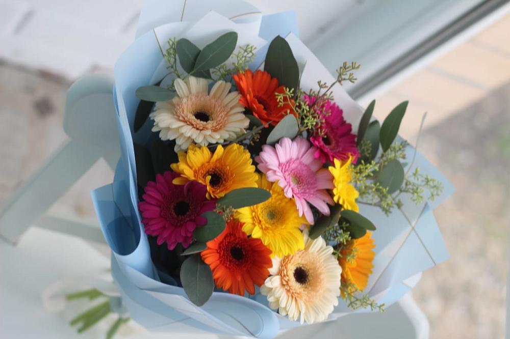 Букет цветов из: Герберы в Речицы