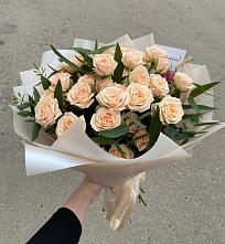 Букет Кремовые розы Латте в Речицы