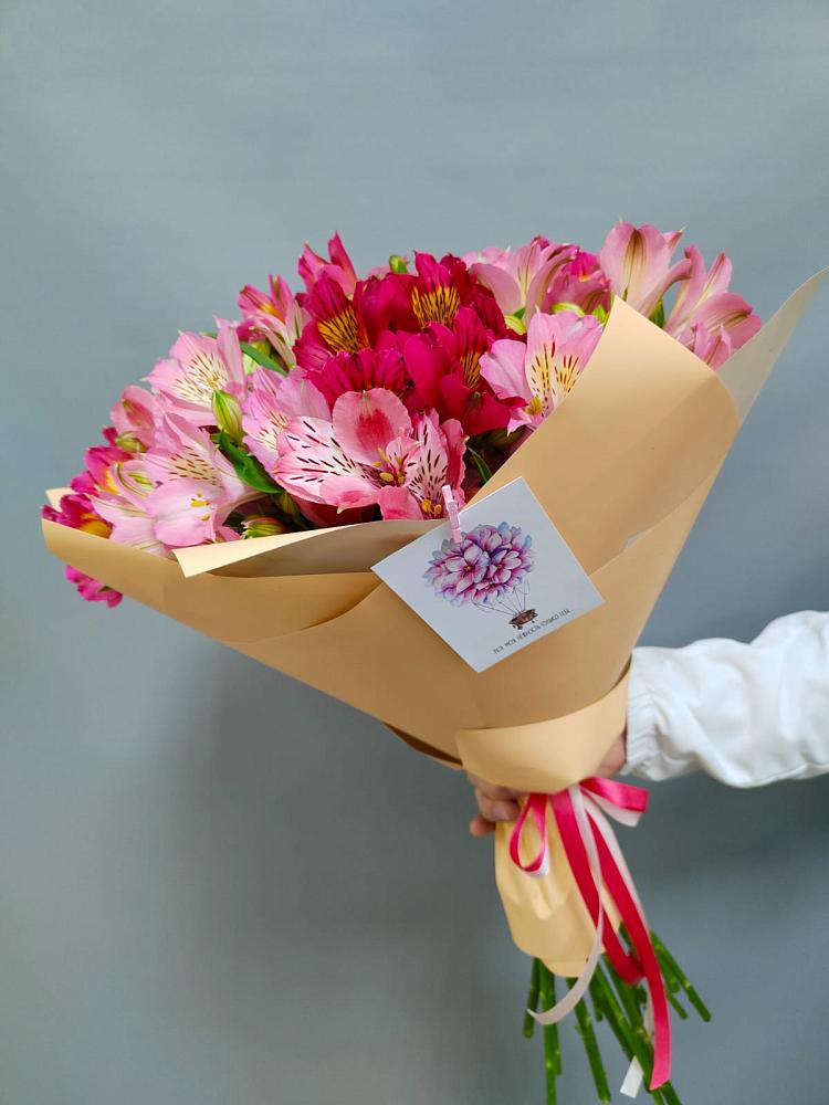 Букет цветов из: Альстромерии в Речицы