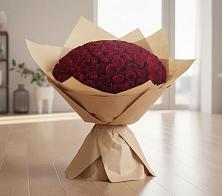 Букет 101 Красная роза в Речицы