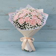 Букет цветов из:  Гвоздики в Речицы