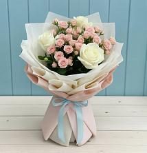 Букет цветов из:  Розы в Речицы