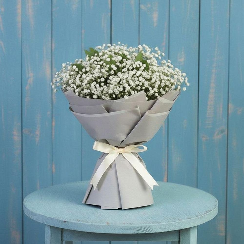 Букет цветов из: Гипсофила в Речицы