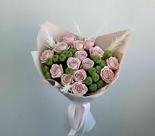 Букет цветов из:  Розы и Хризантемы в Речицы