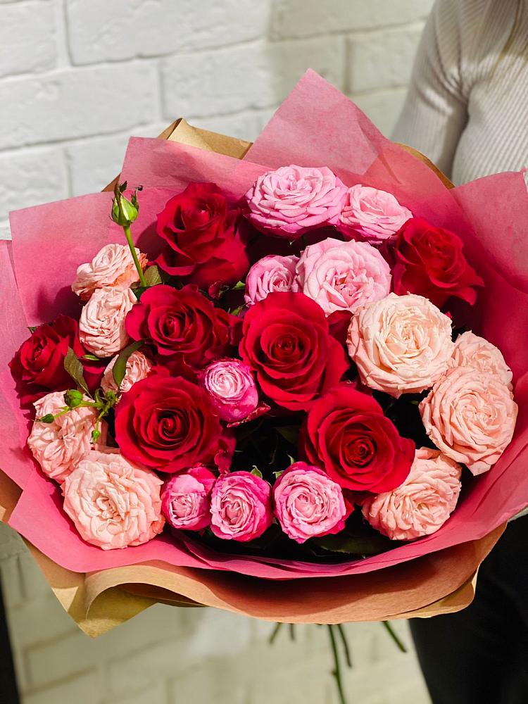 Букет цветов из: Розы в Речицы