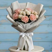 Букет цветов из:  Розы в Речицы