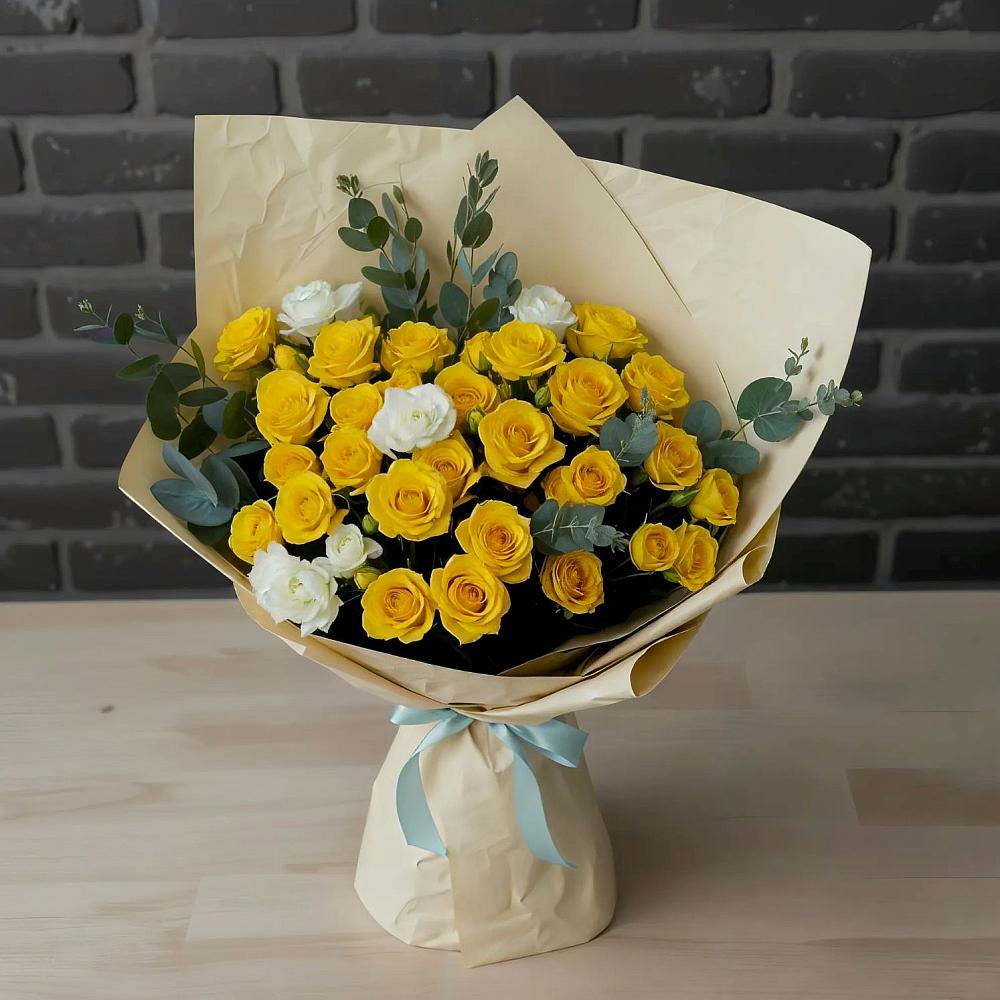 Букет цветов из: Розы в Речицы