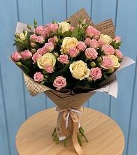 Букет цветов из:  Розы в Речицы