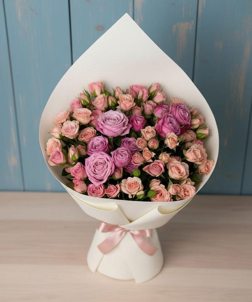 Букет цветов из: Розы в Речицы