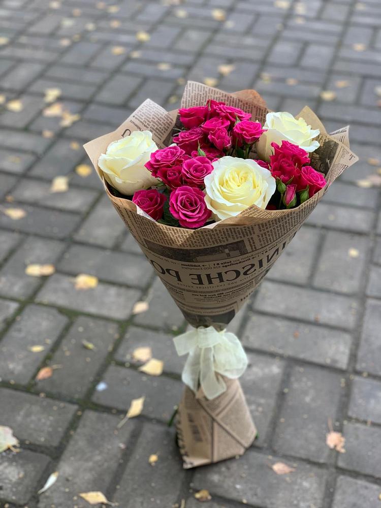 Букет цветов из: Розы в Речицы