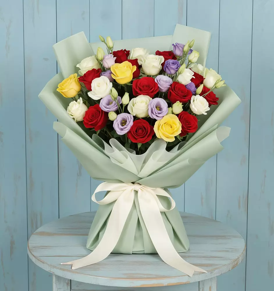 Букет цветов из: Розы в Речицы