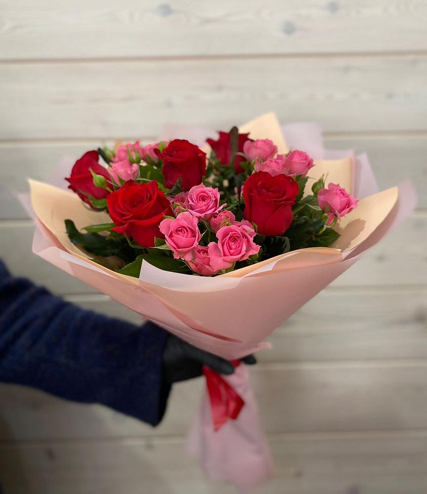 Букет цветов из: Розы в Речицы