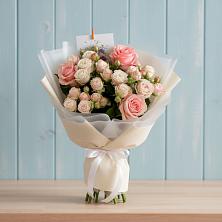Букет цветов из:  Розы в Речицы