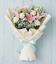 Букет цветов из:  Лилии в Речицы